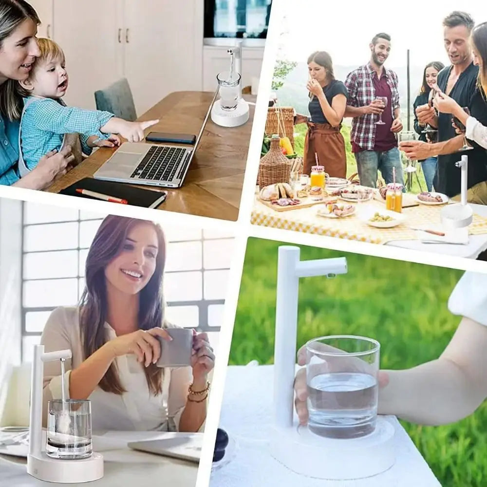 Desk top water dispenser