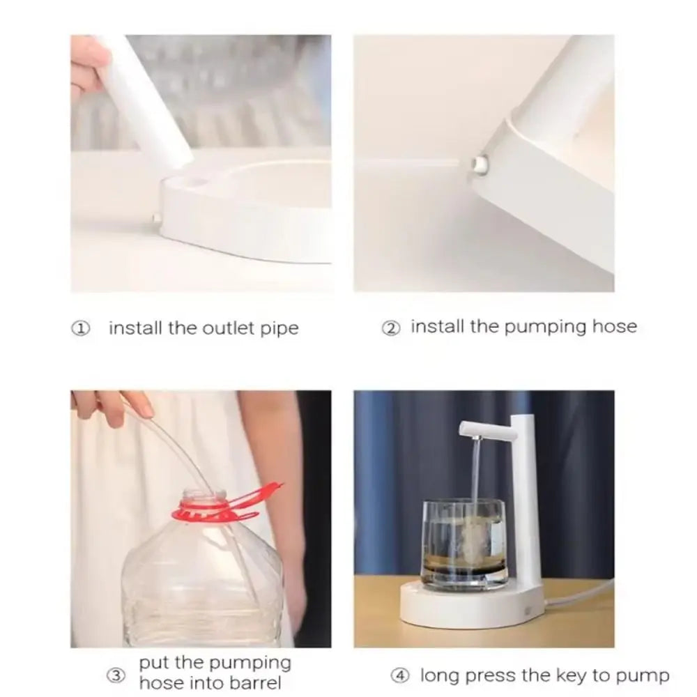 Desk top water dispenser