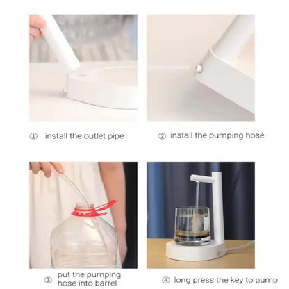 Desk top water dispenser